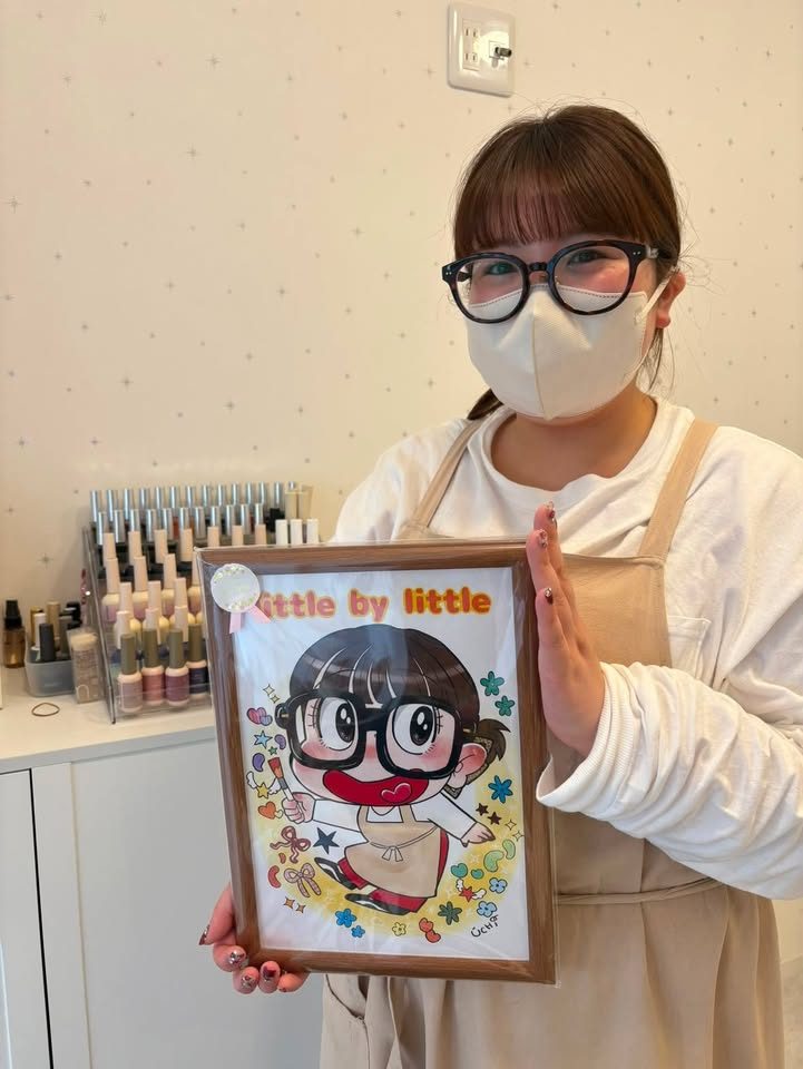 お客様の似顔絵 12