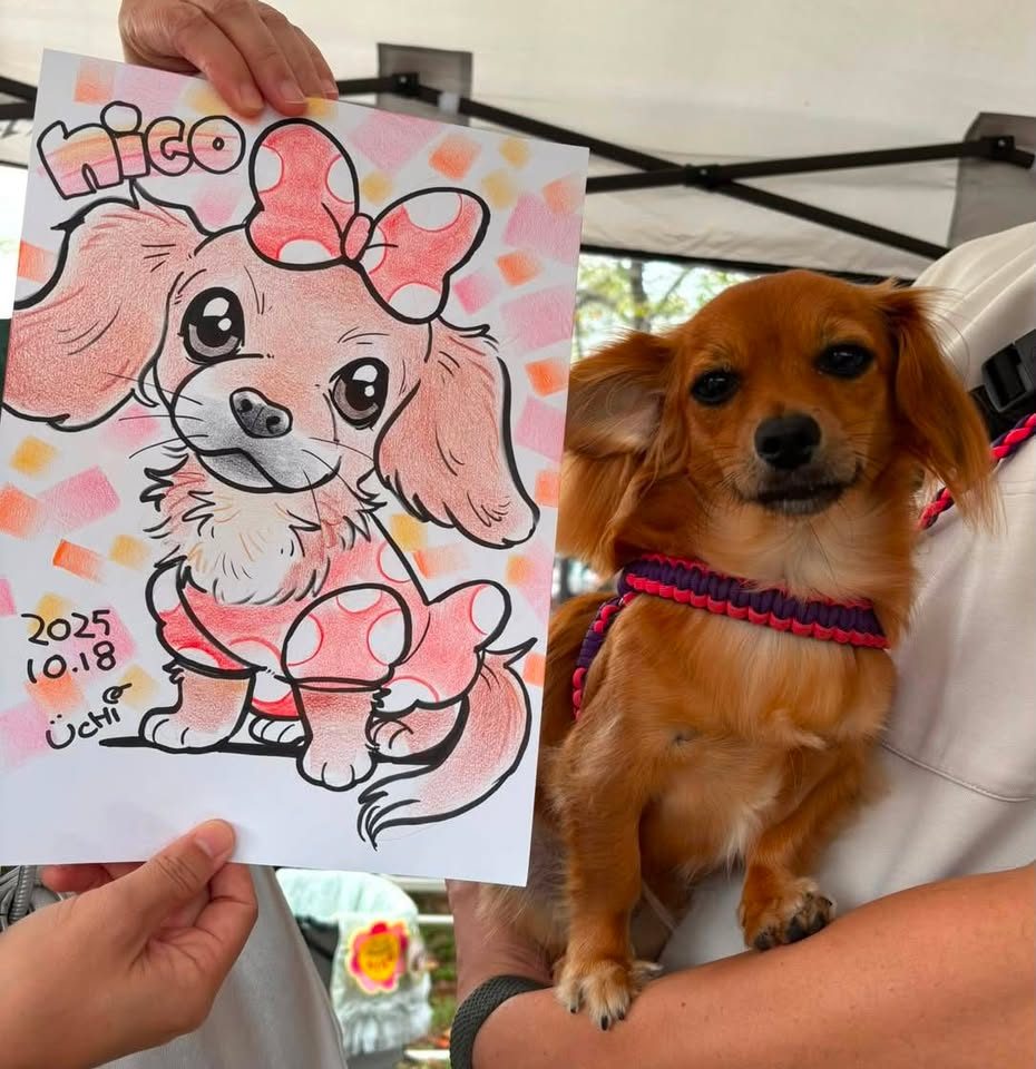 お客様の似顔絵 20