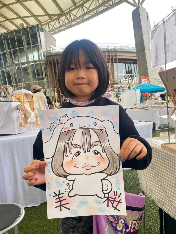 お客様の似顔絵 26