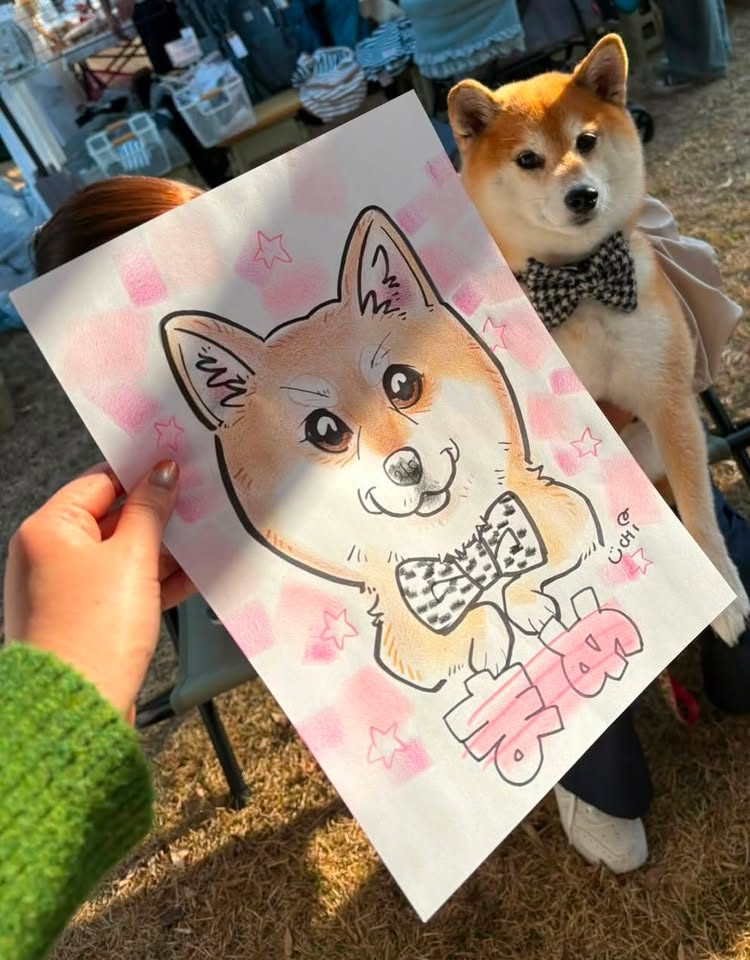 お客様の似顔絵 27