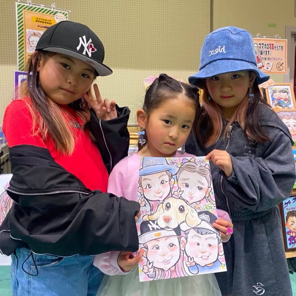 お客様の似顔絵 28