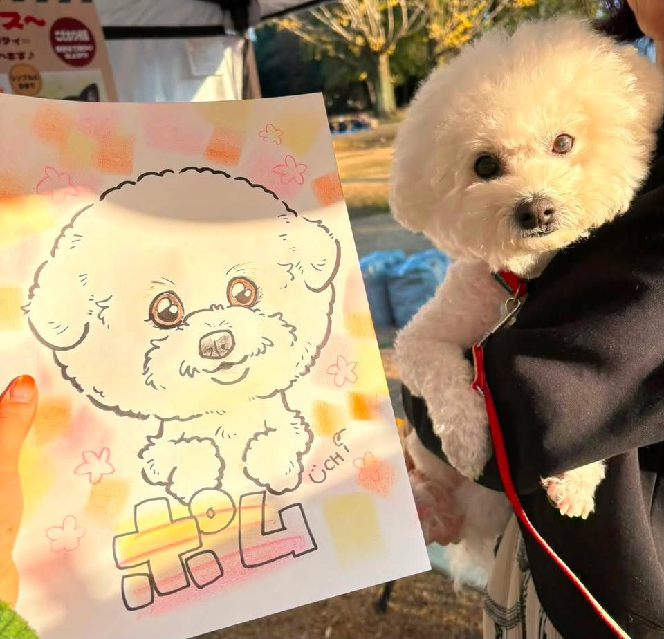 お客様の似顔絵 31