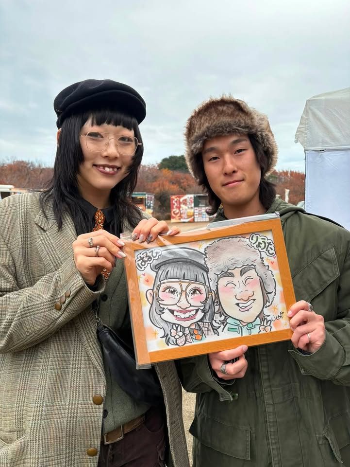 お客様の似顔絵 33
