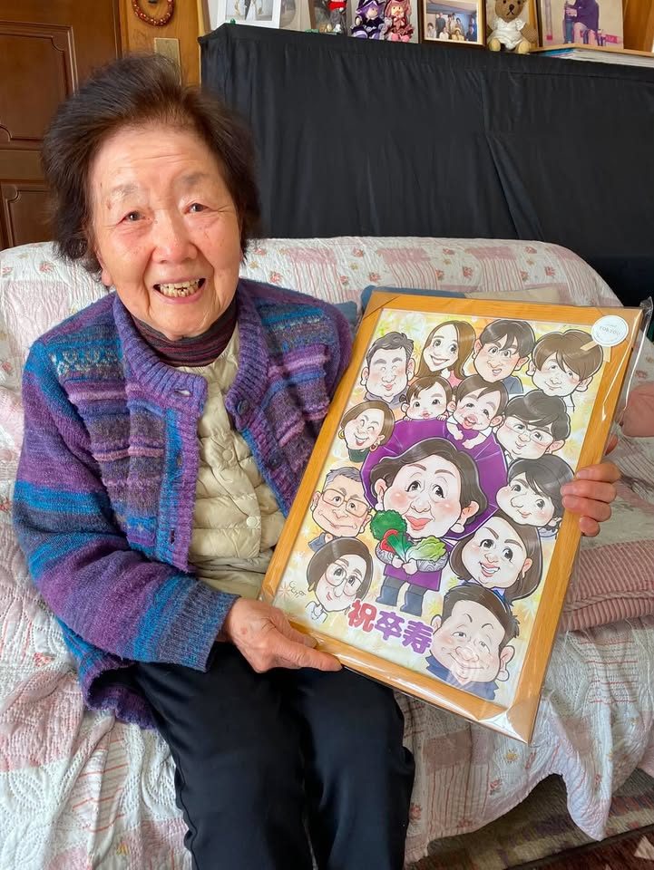 お客様の似顔絵 35
