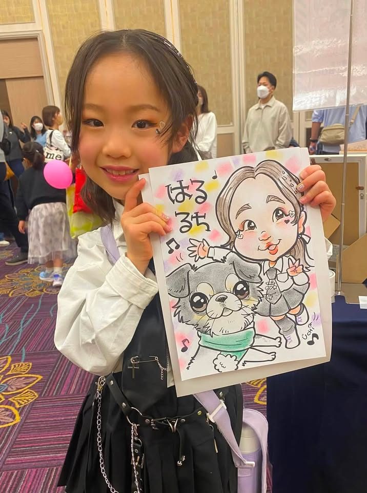 お客様の似顔絵 36