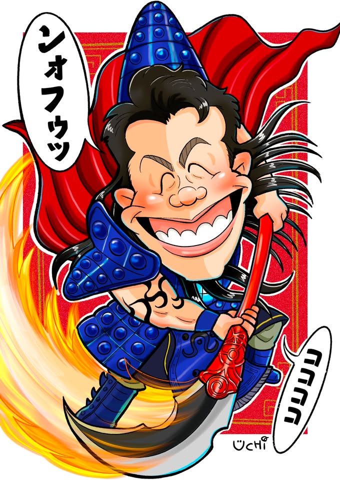アイコン・SNS用の似顔絵作品 6