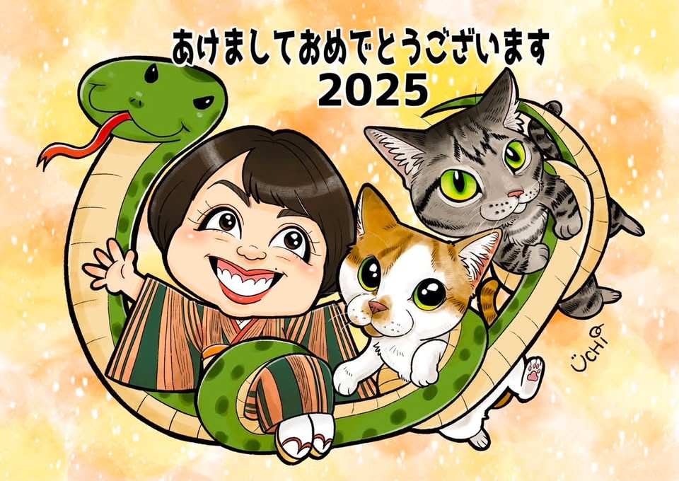 ペットの似顔絵作品 23