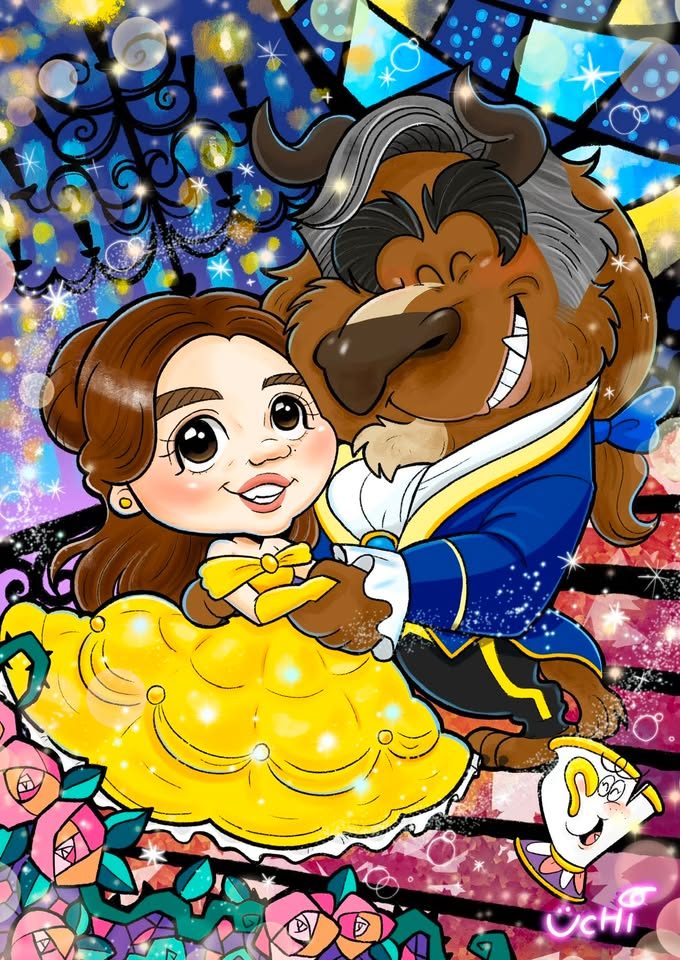 結婚・ウェディングの似顔絵作品 7