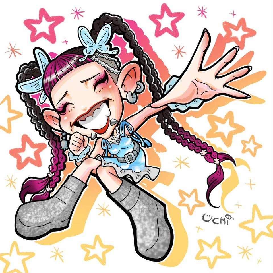著名人モチーフの似顔絵作品 3