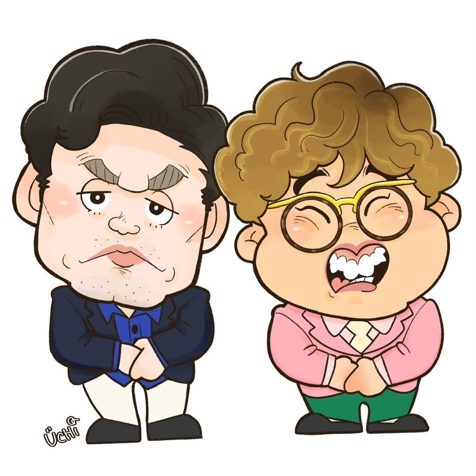 著名人モチーフの似顔絵作品 5