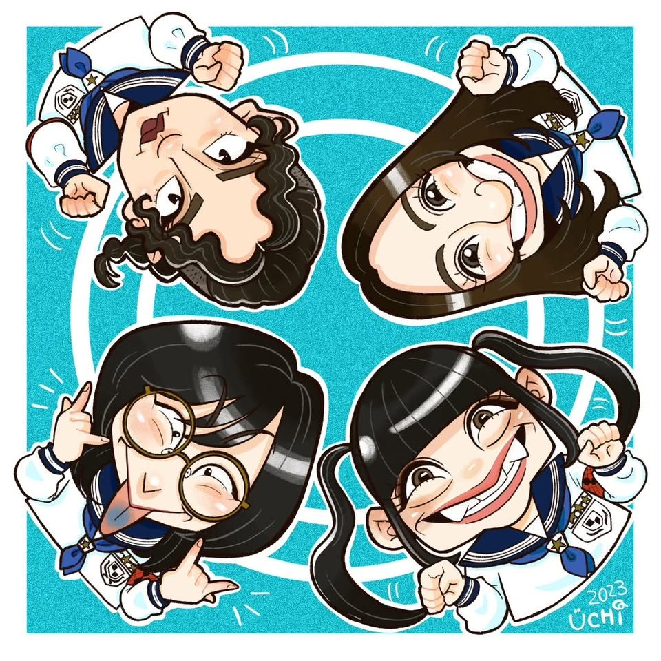 著名人モチーフの似顔絵作品 6